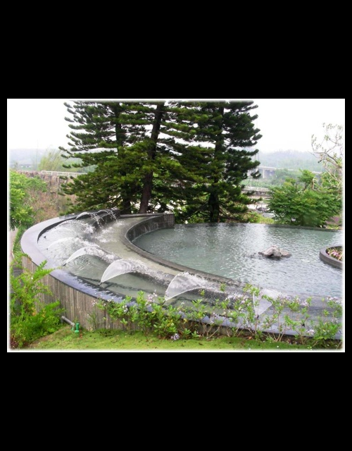 花季溫泉會館-水景  