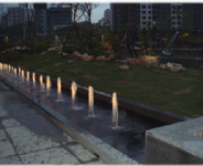 中華賓士展示中心-水景  