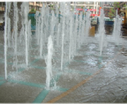 汐止車站前廣場-水景  